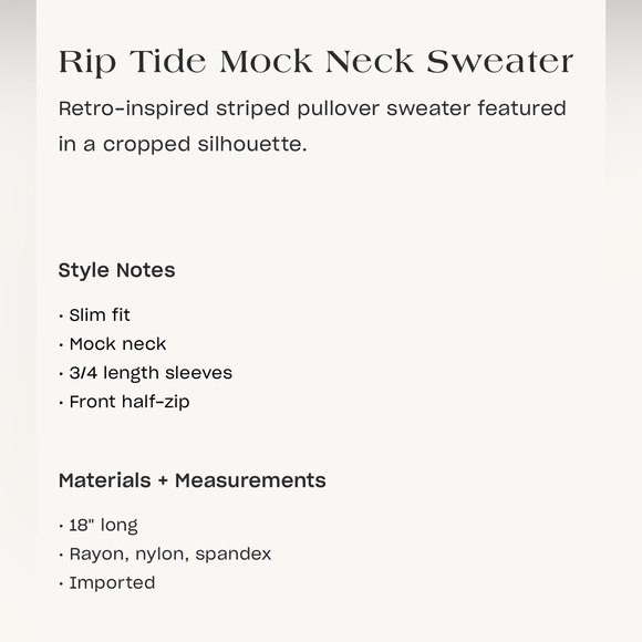 Free People Retro Sweater - Picture 8 of 8